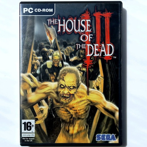 The House of the Dead 3 PC new, with manual and Sega catalog