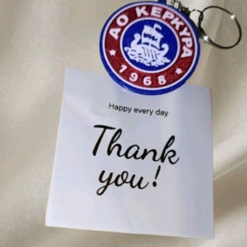 AO Kerkyra keychain new, double-sided, PLA material