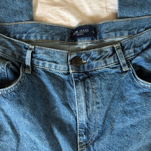Blue baggy wide leg jeans LC Waikiki like new, size 44