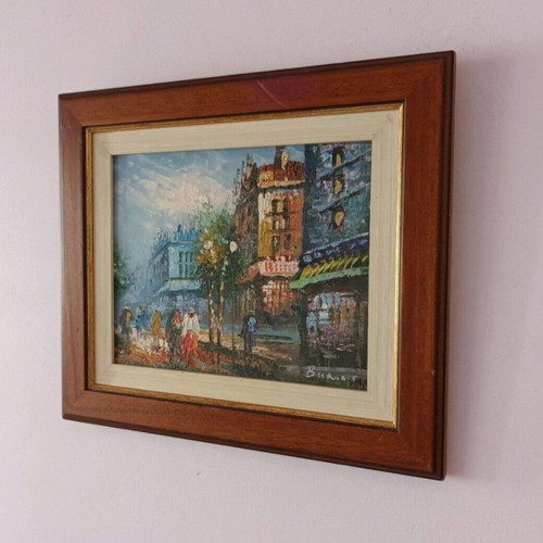 Caroline Burnett oil painting used, 35.5x30.5 cm framed