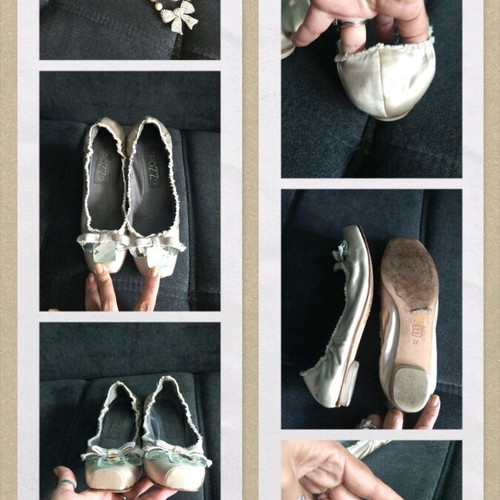 Damart low shoes and Apepazza ballerinas used, size 37