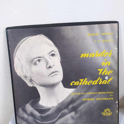 Murder In The Cathedral 2xLP like new, theatrical work by T.S.Eliot