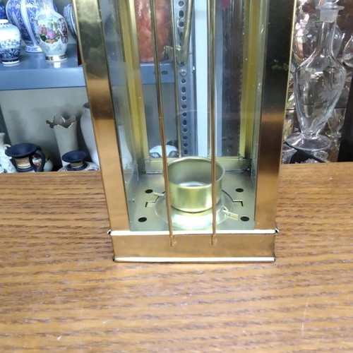 Large ecclesiastical table lantern with handle like new
