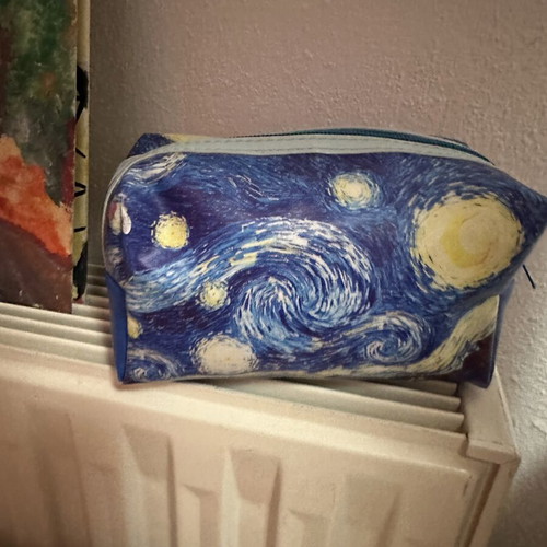 Artistic Van Gogh Starry Night Toiletry Bag new, blue