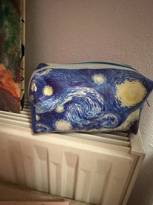 Artistic Van Gogh Starry Night Toiletry Bag new, blue