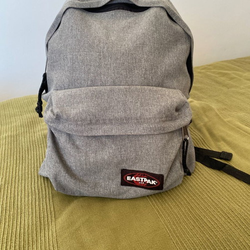 Eastpak shoulder bag backpack used, gray