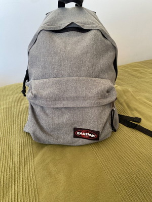 Eastpak shoulder bag backpack used, gray