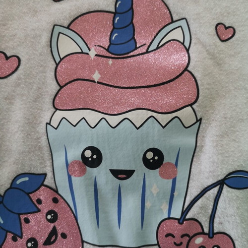 Primark quilted sweatshirt size 122 for 6-7 years like new