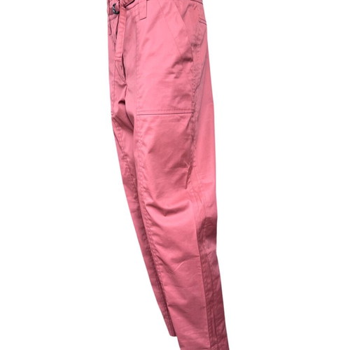 Bottega Veneta women's high waist pants new, size 40, brown and red