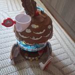 Klorofil miniature toy Pinecone with snacks