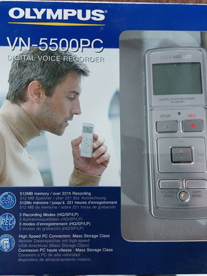 Δημοσιογραφικό κασετόφωνο ψηφιακό Olympus VN-5500PC καινούργιο