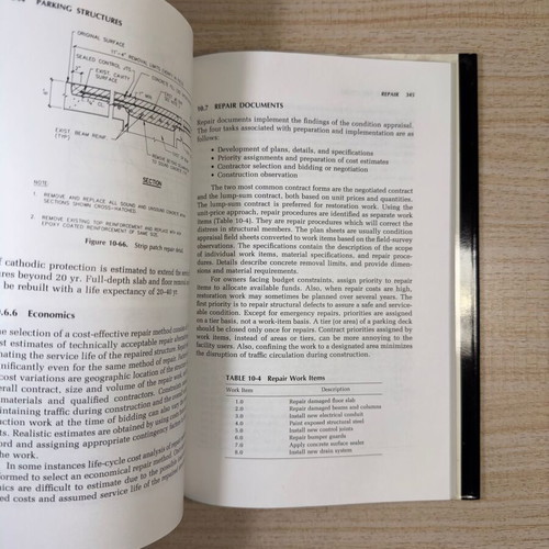 Parking Structures book used, English