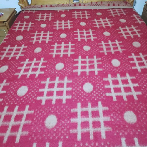 Wool blankets double, new, pack of two, 1.85×1.85 m