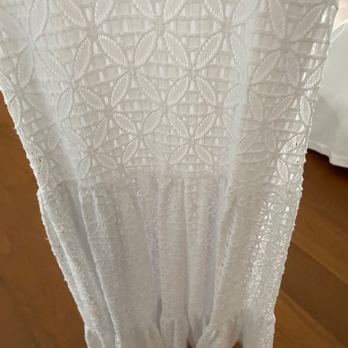 Sissy Christidou white lace dress new