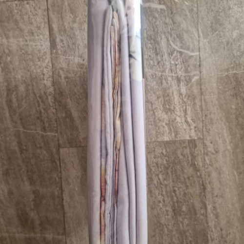 Floral King Size Sheet Set 4 Pieces with Elastic New