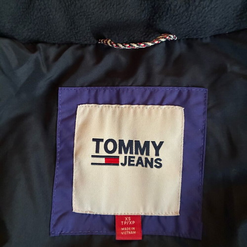 Tommy Jeans puffer jacket like new, size XS, purple