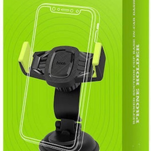 Hoco CA40 Refined Car Phone Holder black, new with suction cup