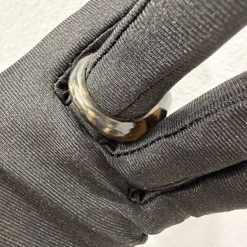 Smoky Quartz ring new, carved from a single stone