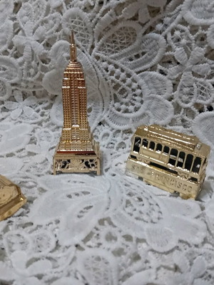 Metal vintage pencil sharpeners new, set of 3 pieces