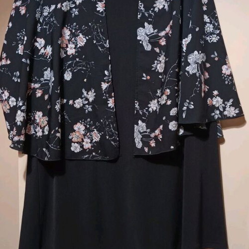 Moka blouse with integrated short vest new, XL - XXL
