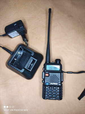 VHF Baofeng dual-band 5 watt radio new, unused