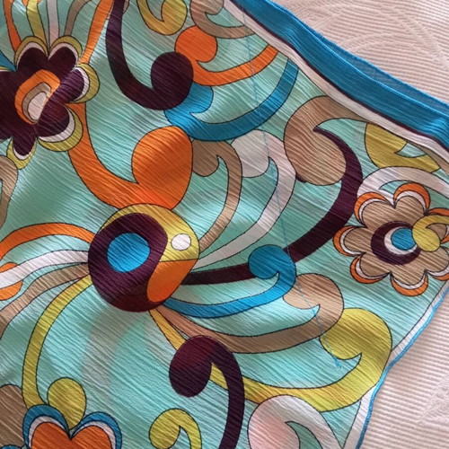 Vintage Rimel Halter Top Boho Chic, like new, multicolor turquoise