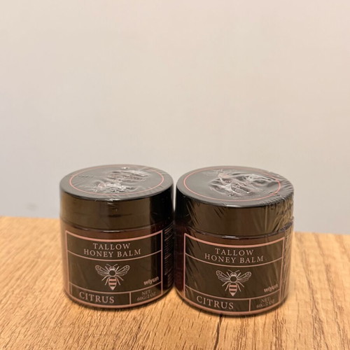 Σετ 2 Tallow Honey Balm Citrus 60g καινούργια