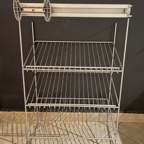 Kitchen cabinet pull-out basket like new for cookware storage