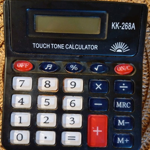 Calculator used KK-268A