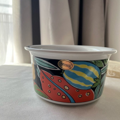 Vintage Pillivuyt France Tukan Porcelain Bowl mint condition