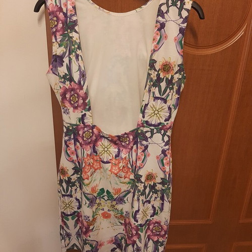 Floral mini dress, size S / 36 / 8