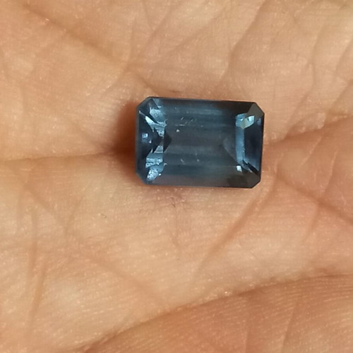 Blue-green tourmaline 5 ct with certificate new