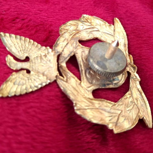 Badge for Non-Commissioned Officer Cap used, 1973-74 Coast Guard
