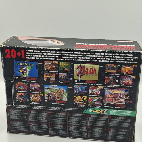 Super Nintendo Classic Mini console boxed