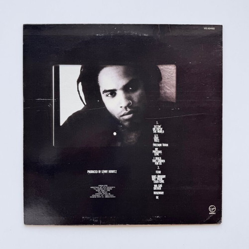 Lenny Kravitz Let Love Rule LP used, rock genre