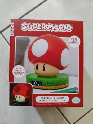 Super Mario Super Mushroom Digital Alarm Clock Paladone