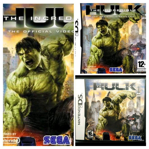 Nintendo DS The Incredible Hulk game like new from Sega