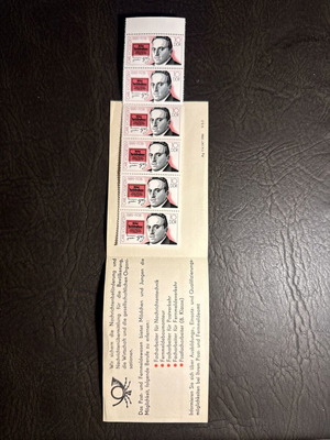 DDR Carl von Ossietzky 1986 Stamp Collectible New