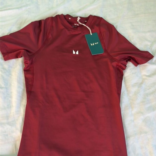 My Protein Compression Shirt XS Red New