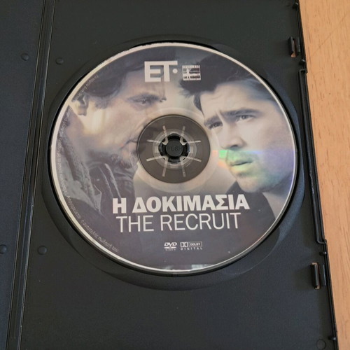 DVD The Recruit like new, subtitles