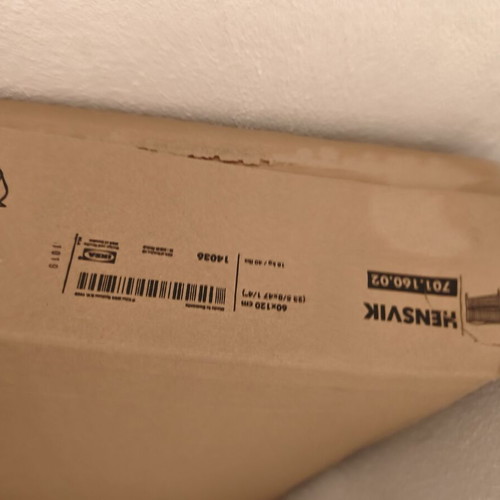 IKEA Hensvik baby cot with mattress gift