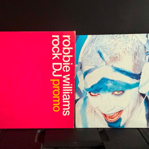 Robbie Williams Rock DJ promo CD single