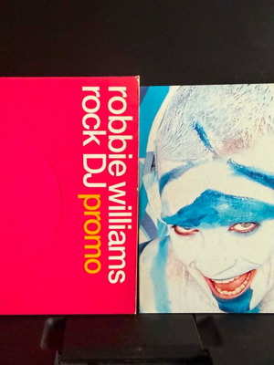 Robbie Williams Rock DJ promo CD single