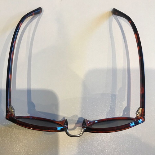 Meller tortoise sunglasses with light mirror like new, brown