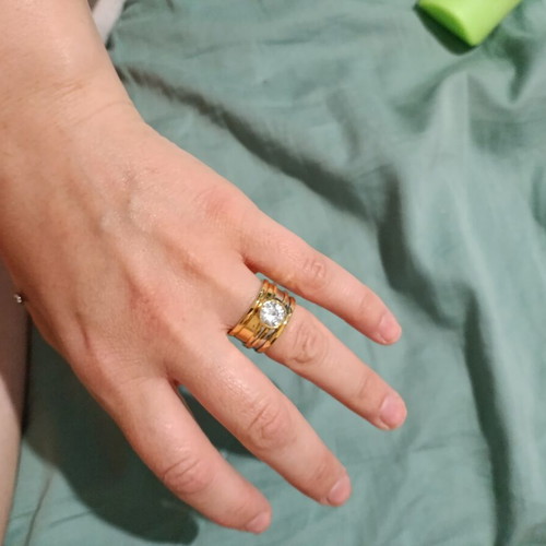 Steel ring 17 mm new