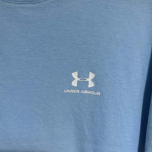 Under Armour T-shirt used, size M, blue-turquoise