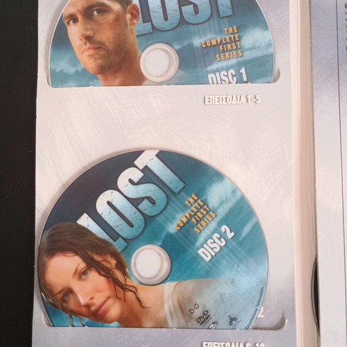 Lost DVD series first season used, 5 DVDs