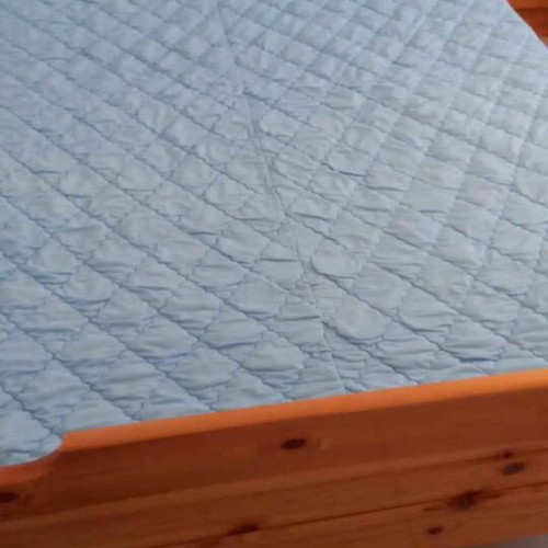Wooden beds 1.5 used, set of 2 with nearly new mattresses