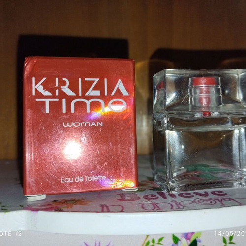 Vintage Krizia Time Woman 5ml miniature with box