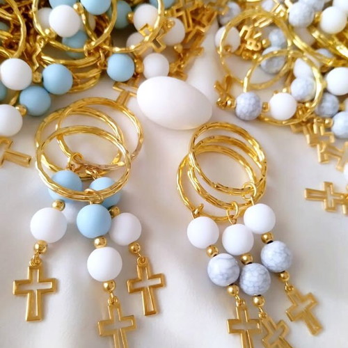 Handmade martyrika keychains made to order with beads
